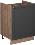 Vicco Wastafelkast Fame-Line, Anthrazit-Gold Landhaus/Goudkleurig Eiken, 60 cm