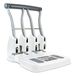 Rapesco 1407 ECO P4400 Heavy Duty 4-Gaats Perforator, 150 Vel Capaciteit | Zacht Wit