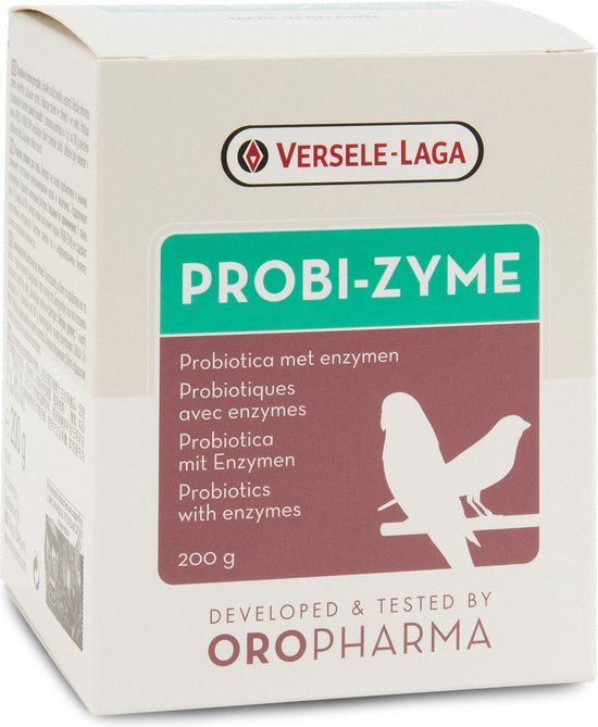 Versele-Laga Oropharma Probi-Zyme Krop- & Darmflora - Vogelsupplement - 200 g