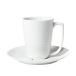 Wik & Walsøe Tasse et soucoupe Whitewood 20 cl