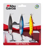 Abu Garcia Toby 3 Pack - 3-pack lepels voor roofvisserij op zoetwater op onder andere baars, forel, snoek en snoekbaars