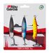 Abu Garcia Toby 3 Pack - 3-pack lepels voor roofvisserij op zoetwater op onder andere baars, forel, snoek en snoekbaars