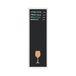 Bi-Office Back2Chalk Vino krijtbord, zwart, displaycombi, 20 x 60 cm, mdf-frame, mat wit