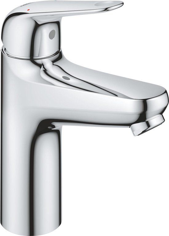 GROHE QuickFix Swift eengreepsmengkraan met push-open waste set - M-Size - Chroom