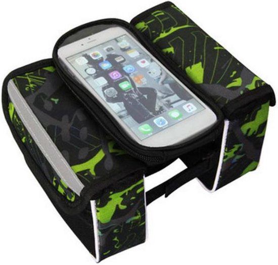 All About Your Phone Telefoonhouder Fiets | Waterdicht | GSM Houder | Tas | Universeel | Groen