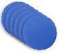 vidaXL Kussensloop 6 pcs Heerlen Koninklijk Blauw Ø 50 cm Polyester