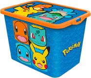 Pokémon Opbergbox Junior 23 Liter Blauw/oranje