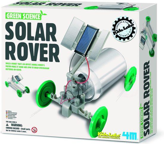4M Kidzlabs Green Science - Zonnecelwagen - Techniek - STEM-speelgoed