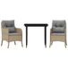 VidaXL 3211983 Ensemble de mobilier de jardin gris clair