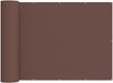 vidaXL Balkon Privacy Scherm 200 x 600 cm Stof met PU-coating Bruin