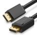 Ugreen 10245 DisplayPort kabel 1,5 m Zwart