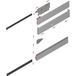 BLUM REVEGO uno Pocketrailset lengte 800 mm, rechts