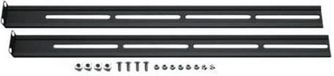 aixcase Montageschienen für 19" Tastaturschubladen schwarz