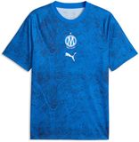 PUMA OM-shirt Warm Up 2026/27 Heren XL Blauw/Wit
