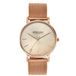 Lucardi Dames Donna Mae mesh horloge DM1528R-030 - Horloge - Staal - Rose - 40 mm