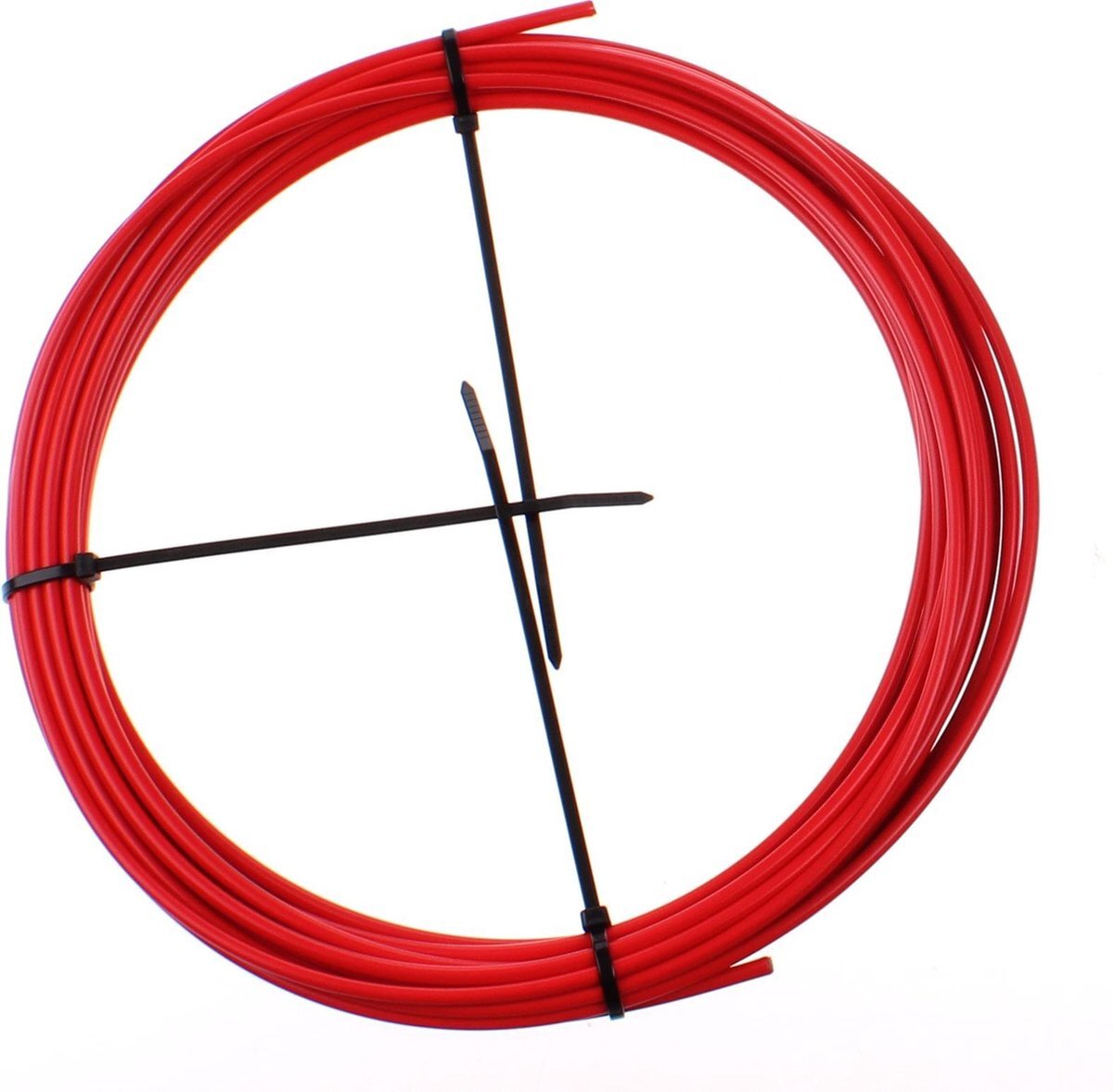 Elvedes schakelbuitenkabel 10 m x 4,2 mm rood