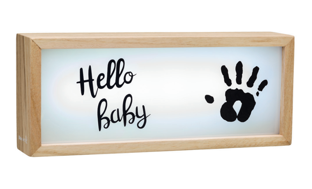 Baby Art 3601093400 - Giet- & afdrukset voor baby's - wit - hout
