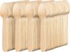 Matana – 200 Houten Theelepels – Stevig & Milieuvriendelijk – Composteerbaar & Biologisch Afbreekbaar – Voor Desserts, Kinderen & Feesten