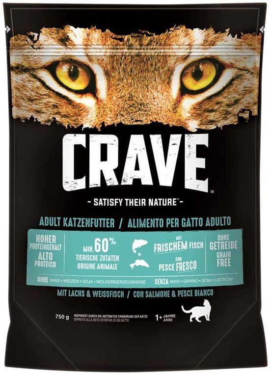 Crave Kat Droog 750g - Rund & Kip