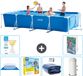 Intex Rechthoekig Frame Zwembad - 450 x 220 x 84 cm - Blauw