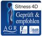 Topstar Sitness 4D zithocker, papyruswit/rosé, stof, 360° draaibaar, hoogteverstelling