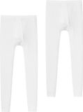 Schiesser Originele dubbel rib onderbroek wit 4XL