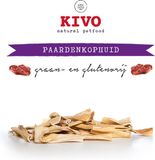 Kivo Petfood Hondensnack Paardenkophuid gezaagd 200 gram - Graanvrij en Glutenvrij