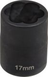 SW-Stahl spiraalgroefinzetstuk 1/2 inch, 17 mm, 05545L-17