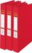 Esselte Ringband mappen/ordners - 3x - rood - A4