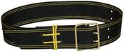 Kerbl Halsmarkeringsband Rund Pe2 Snoer Zw/geel 50mmx120cm
