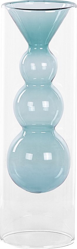 Beliani kalochi - bloemenvaas-transparant-glas
