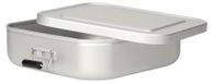 Aluminium lunchbox "Quadrado" klein