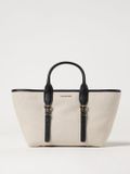 Michael Kors Jet Set Medium Canvas Tote Wo - Black Handbags