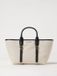 Michael Kors Jet Set Medium Canvas Tote Wo - Black Handbags