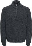 ONLY&SONS - ONSJOIN REG LS HIGH NECK KNIT CAMP - Homme - Pull en maille