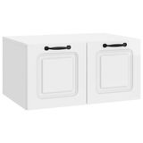 vidaXL Wandmontage TV-kast Hoogglans Wit 59,5 x 41 x 30 cm