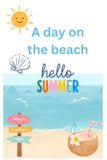 A day on the beach