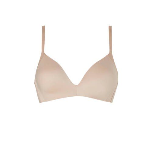 Triumph Body Make-up Soft Touch lichtbeige bh zonder beugel