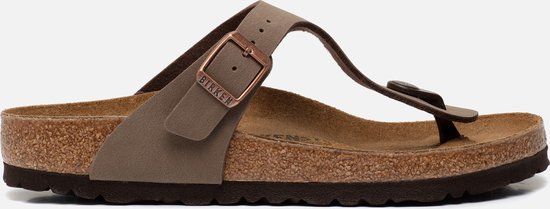 Birkenstock Gizeh BFBC Regular Dames Slippers - Mocca - Maat 41