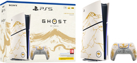 Sony PlayStation 5 Slim - Ghost of Yotei Gold Limited Edition - 1TB SSD - Disc Edition - White/Black