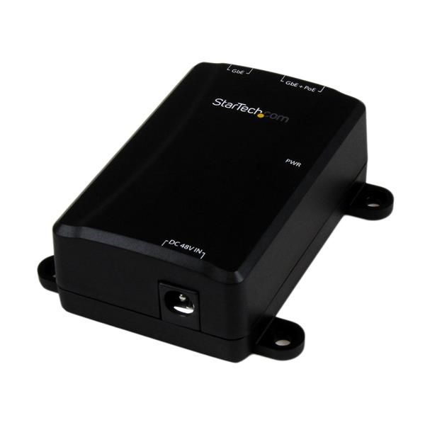StarTech.com Gigabit PoE+ Injector - 802.3at/af - 1 Port