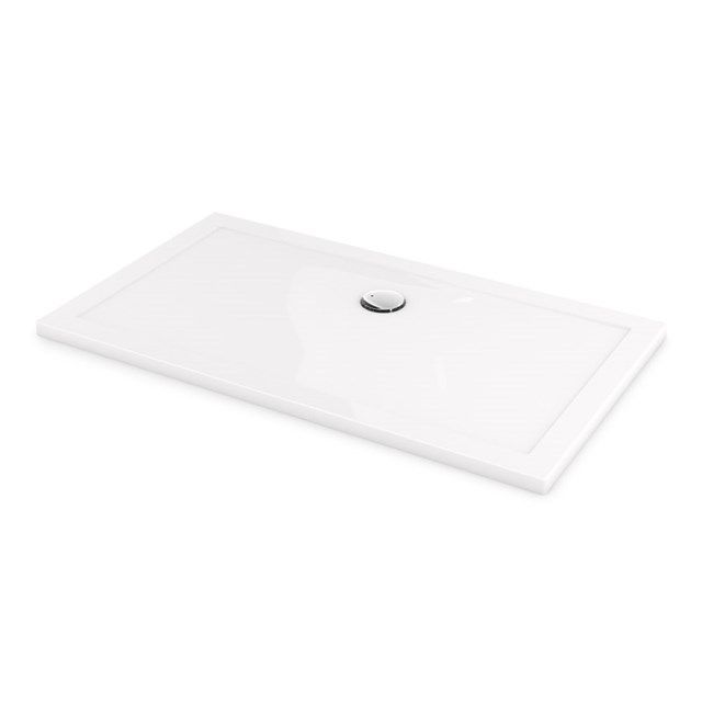 Maxaro Douchebak 130x80cm Rechthoek Acryl Hoogglans Wit