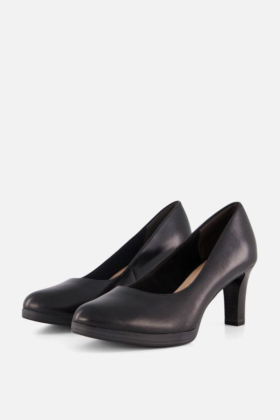Tamaris Pumps Zwart Imitatieleer - Maat 37