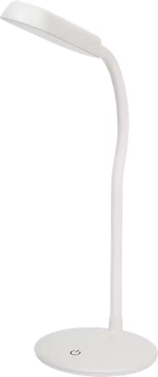 A.A.S Retail Led bureaulamp- LED lamp- Oplaadbare ledlamp- Dimbaar- Snoerloos- Opvouwbaar- Wit- Ø 12 x 22 cm