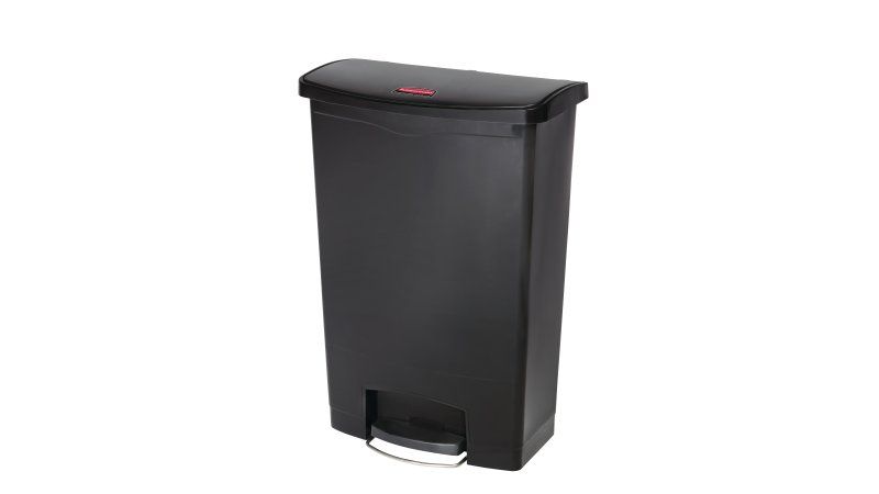 Rubbermaid 1883615 Vuilnisbak Zwart Kunststof 87 Liter