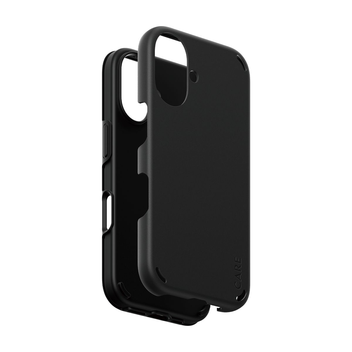 PanzerGlass CARE™ by ® Double Defense Case Black iPhone 16
