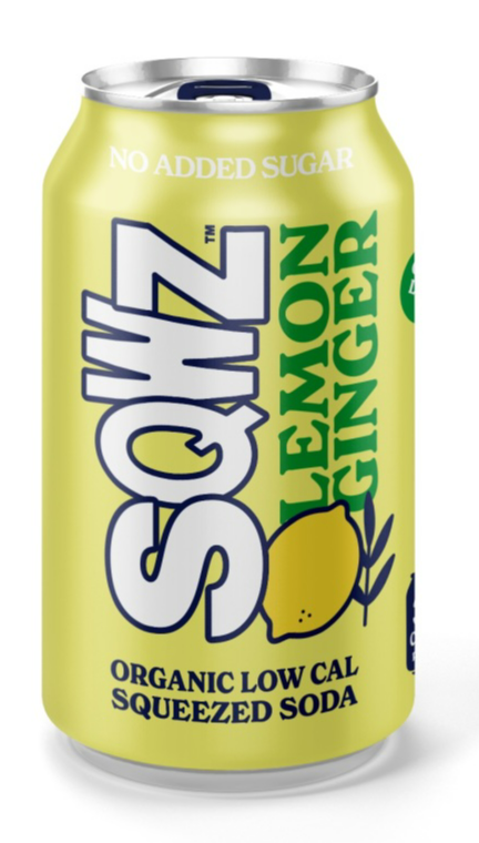 SQWZ SQWZ Lemon Ginger Biologische Soda