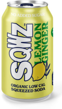 SQWZ SQWZ Lemon Ginger Biologische Soda