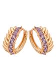 NAEMI Leo E-Commerce Ltd. NAEMI Oorbellen Ros Swarovski kristal Vrouwen