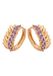 NAEMI Leo E-Commerce Ltd. NAEMI Oorbellen Ros Swarovski kristal Vrouwen